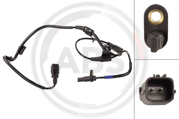 Raddrehzahlsensor ABS-Sensor A.B.S. 33051