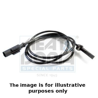 Sensor, Raddrehzahl MEAT & DORIA 90659E