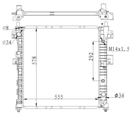 Kühler, Motorkühlung NRF 59342