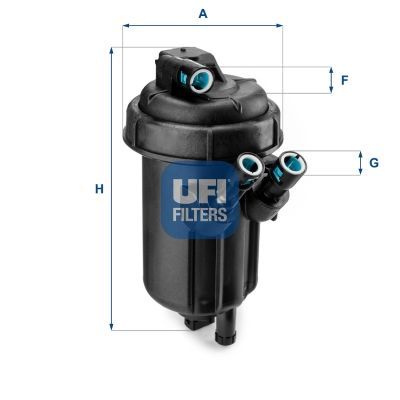 Kraftstofffilter UFI 55.116.01