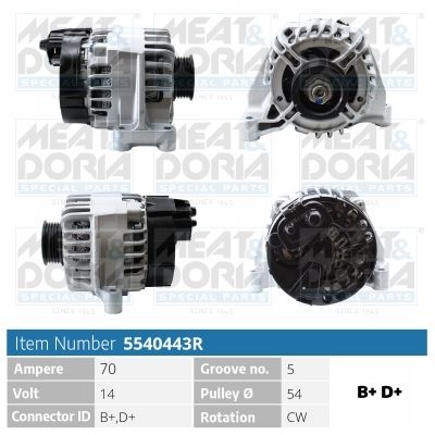 Generator MEAT & DORIA 5540443R