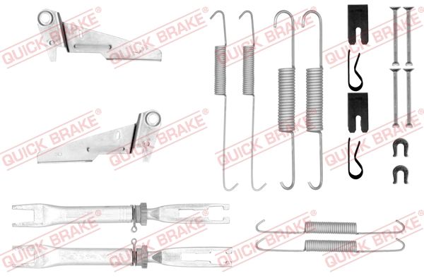 Zubehörsatz, Bremsbacken QUICK BRAKE 105-0854S