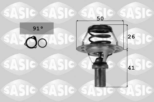 Thermostat, Kühlmittel SASIC 4000361