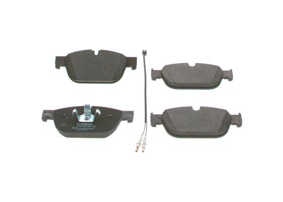 Bremsbelagsatz, Scheibenbremse BOSCH 0986494526