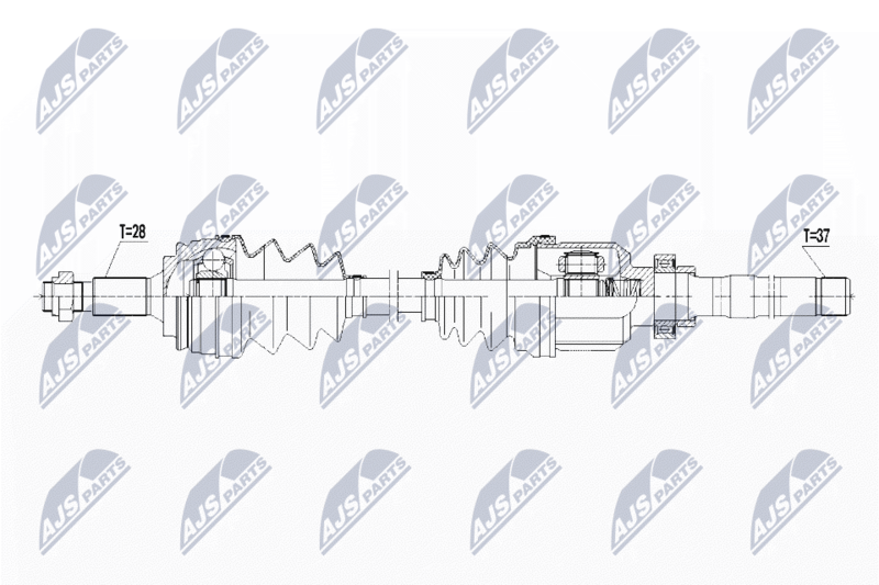 Antriebswelle NTY NPW-CT-073