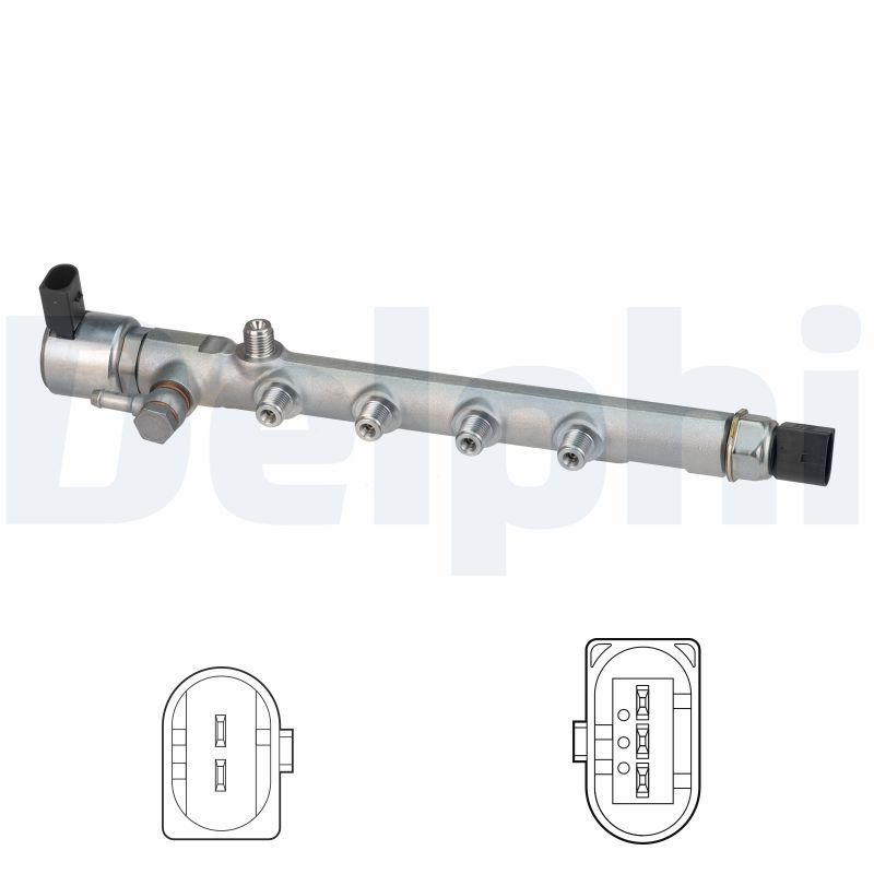 Verteilerrohr, Kraftstoff DELPHI 28280808-12B1