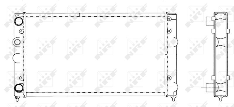 Kühler, Motorkühlung NRF 519501