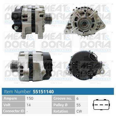 Generator MEAT & DORIA 55151140