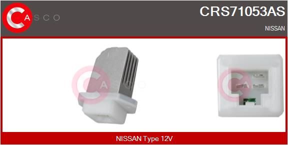 Widerstand Innenraumgebläse Casco CRS71053AS