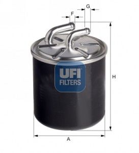 Kraftstofffilter UFI 24.126.00