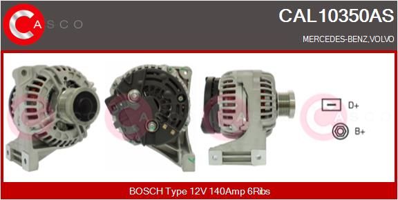 Lichtmaschine Generator Casco CAL10350AS