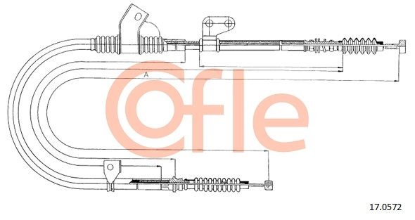 Seilzug, Feststellbremse COFLE 17.0572