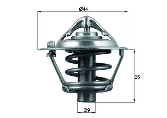 Thermostat, Kühlmittel MAHLE TX 113 82D