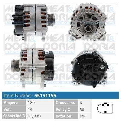 Generator MEAT & DORIA 55151155