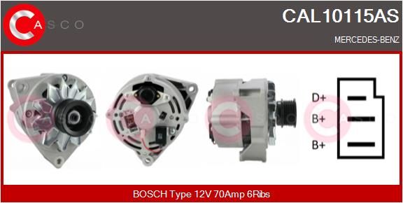 Lichtmaschine Generator Casco CAL10115AS