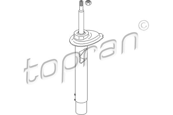 Stoßdämpfer TOPRAN 501 627