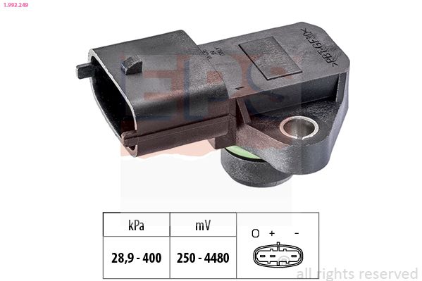 Luftdrucksensor, Höhenanpassung EPS 1-993-249