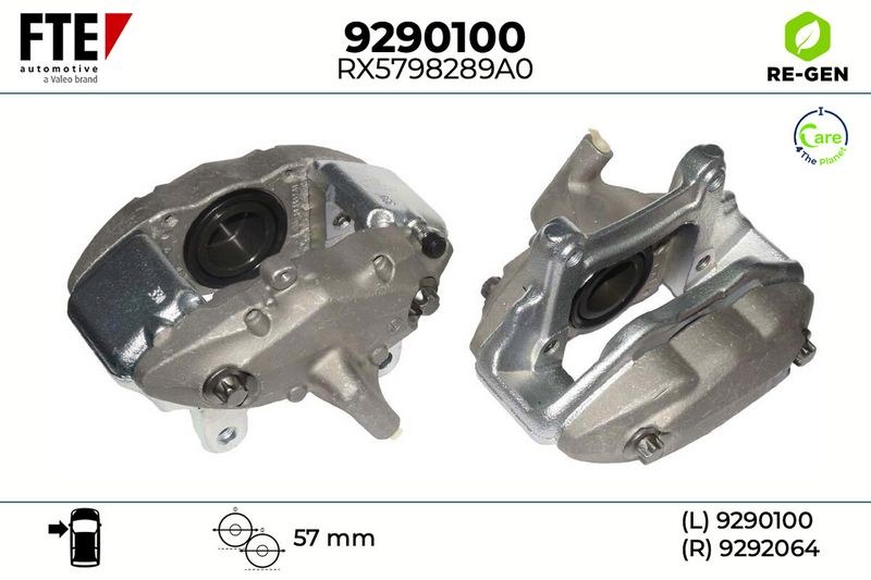 Bremssattel FTE 9290100