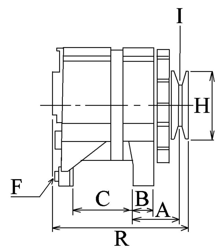 Lichtmaschine Generator HC-CARGO F032116173