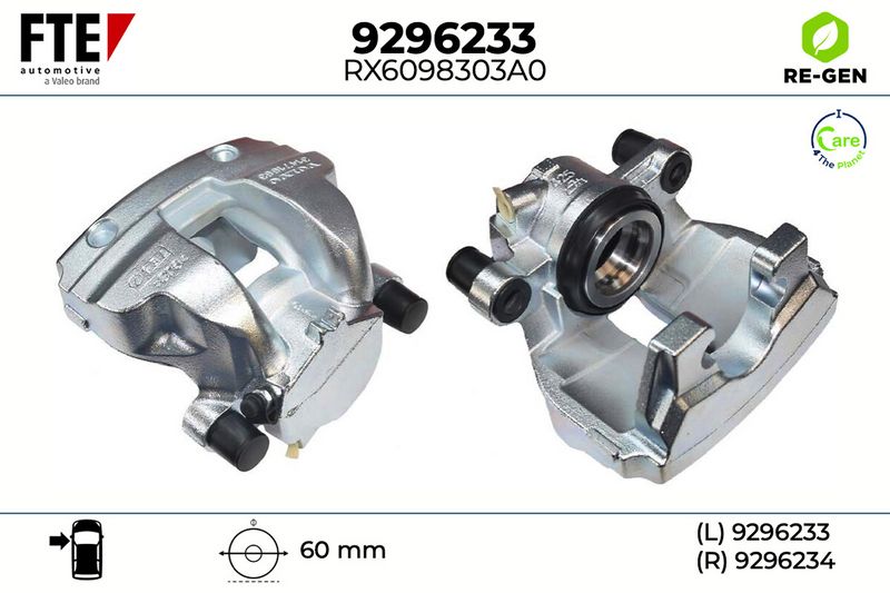 Bremssattel FTE 9296233