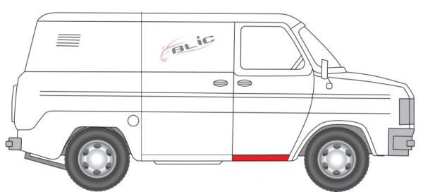 Einstiegsblech BLIC 6505-06-2511042P