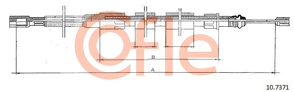 Seilzug, Feststellbremse COFLE 10.7371