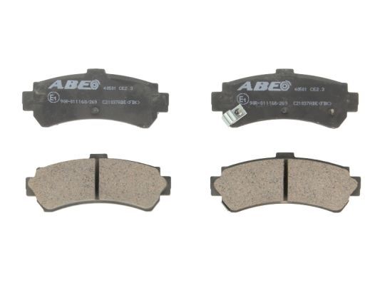 Bremsbelagsatz, Scheibenbremse ABE C21037ABE