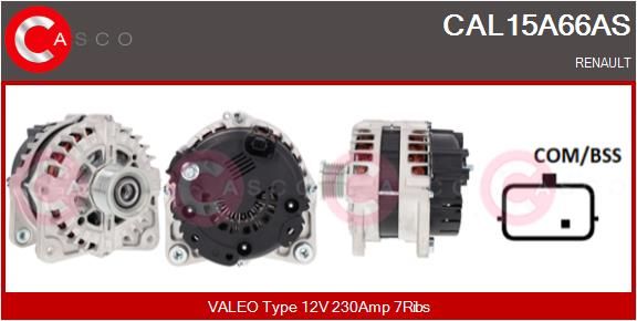 Lichtmaschine Generator Casco CAL15A66AS