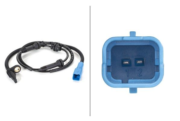 Sensor, Raddrehzahl HELLA 6pu 012 806-321