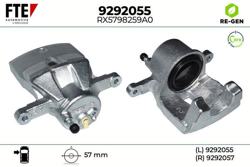 Bremssattel FTE 9292055