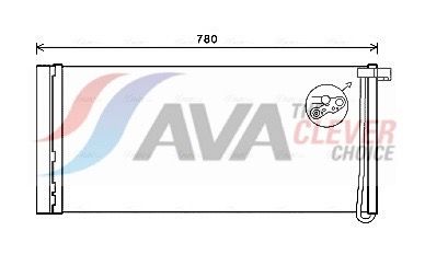 Kondensator, Klimaanlage AVA QUALITY COOLING PR5083D