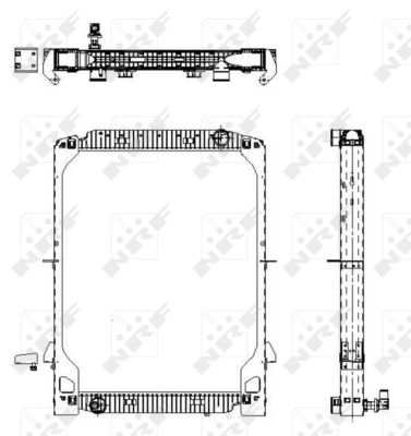 Kühler, Motorkühlung NRF 539568