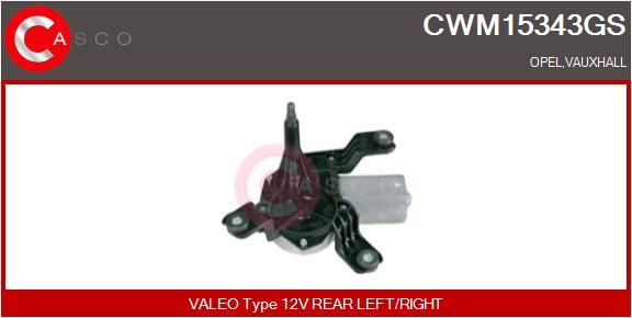 Scheibenwischermotor Casco CWM15343GS