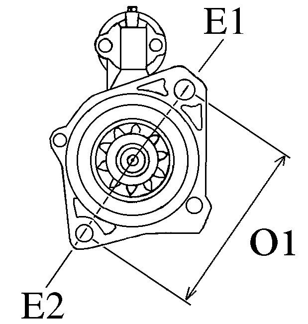 Starter / Anlasser HC-CARGO F032114479
