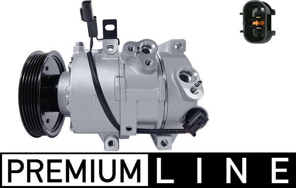 Kompressor, Klimaanlage MAHLE acp 658 000p