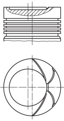 Kolben MAHLE 034 92 00