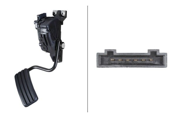 Sensor, Fahrpedalstellung HELLA 6PV 010 946-341