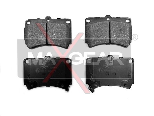 Bremsbelagsatz, Scheibenbremse MAXGEAR 19-0440