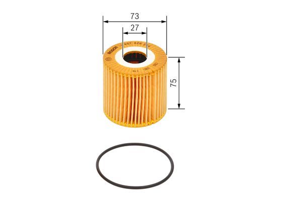 Oljefilter BOSCH 1 457 429 284