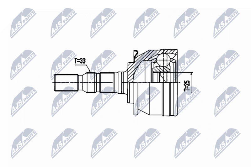 Gelenksatz Antriebswelle NTY NPZ-PL-052