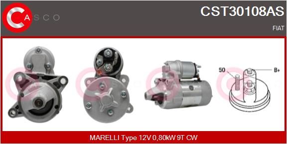 Starter / Anlasser Casco CST30108AS