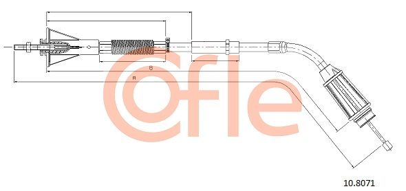 Seilzug, Feststellbremse COFLE 10.8071