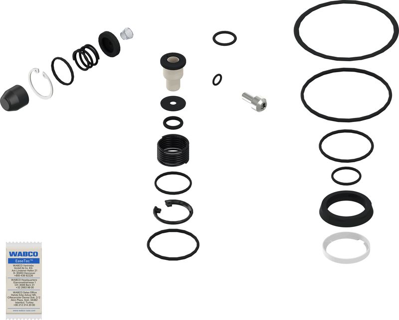 Reparatursatz, Relaisventil WABCO 971 002 008 2