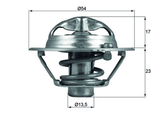 Thermostat, Kühlmittel MAHLE TX11882D