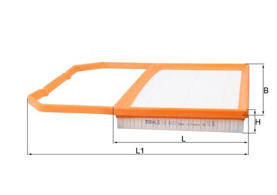 Luftfilter MAHLE LX4632