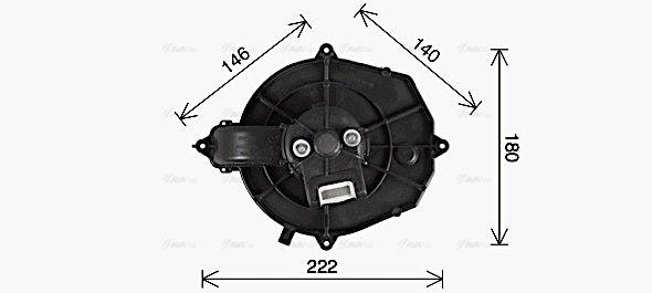 Innenraumgebläse AVA QUALITY COOLING cn8329