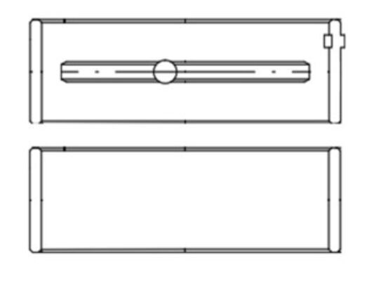 Kurbelwellenlagerschale MAHLE 081HL22021025
