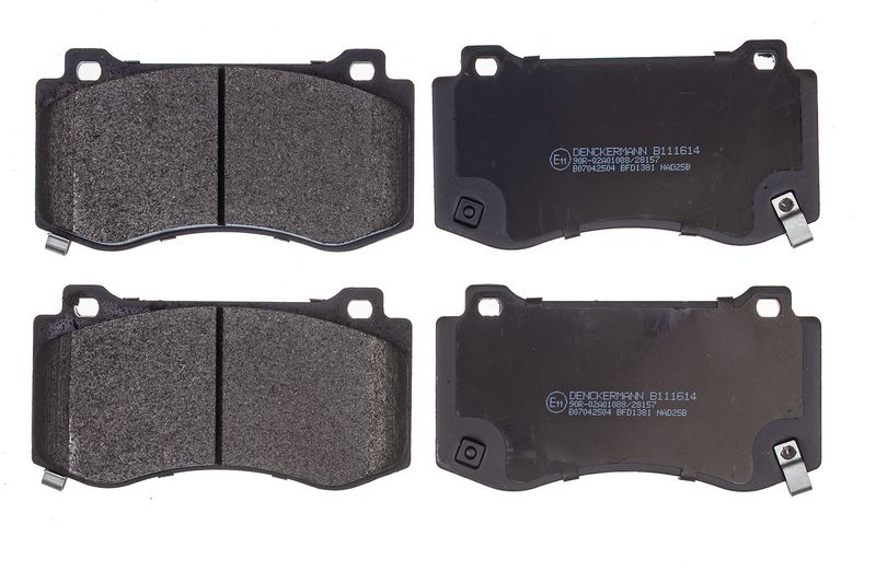 Bremsbelagsatz Bremsbeläge Denckermann B111614