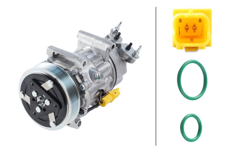 Kompressor, Klimaanlage HELLA 8FK 366 200-691