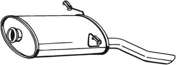 Endschalldämpfer BOSAL 190-041